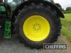 2023 JOHN DEERE 6155R AutoQuad Plus 50Kph 4wd TRACTOR. Fitted with front linkage, front and cab suspension. On Trelleborg TM800 710/70R38 rear and Trelleborg TM800 600/65R28 front wheels and tyres. On farm from new. Detailed build specification sheet avai - 25