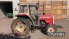 1995 Massey Ferguson 352 2wd TRACTOR Offered with Massey Ferguson 80 loader and bucket (not fitted), fitted with 3spools and trailer brakes Reg No. N563 VTO Serial No. 9205D28174 Hours 3,245 (showing) FDR: 15/05/1995 ** Included by kind permission ** - 9