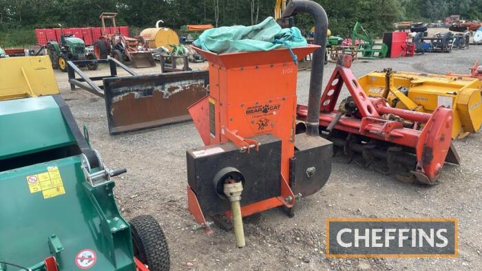 Crary Bearcat 554 Clipper/Shredder CAT 1 linkage Mounted Direct from a deceased estate Ser. No. 11214 UNRESERVED LOT