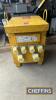 Transformer 10kva phase 1 yellow