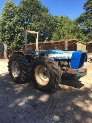 1968 COUNTY 1004 6cylinder diesel TRACTOR Reg. No. GEJ 529F Serial No. 6F18832 Fitted with rear mounted double drum winch, ROPS, original steering unit and drawbar. V5 available