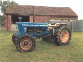 1973 FORD 5095 6cylinder diesel TRACTOR Reg. No. FFU 263L Serial No. 922194 Fitted with an EVA engine conversion, 4wd front axle, PUH and 2no. double acting spools. The engine has done only 20 hours since an extensive rebuild with receipts available. The 