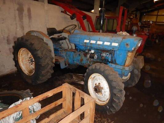 FORD 5000 4cylinder diesel TRACTOR Serial No. B900650 Fitted with a Manuel 4wd front axle conversion and rear linkage