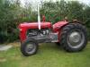 1960 MASSEY FERGUSON 35 3cylinder diesel TRACTOR Reg. No. VHR 880 (expired) Serial No. SNM166361 Fitted with new injectors, pump, clutch pack, wheel rims all round and finished in 2pack paint on 12.4x28 rear and 6.00x16 front wheels and tyres. A very well