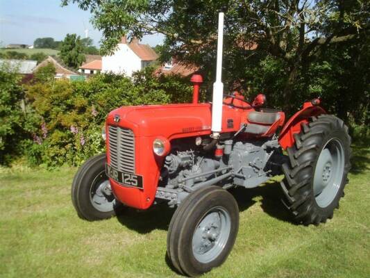 1963 MASSEY FERGUSON 35X 3cylinder diesel TRACTOR Reg. No. XJR 125 Serial No. SNMY320923 Described by the vendor as being in show condition with many new parts including a reconditioned engine, new clutch and with V5 available