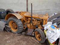 FORDSON Standard N 4cylinder petrol/paraffin TRACTOR Fitted with French & Hecht wheels, side belt pulley and finished in harvest gold