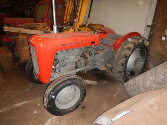 MASSEY FERGUSON 35 4cylinder diesel TRACTOR An earlier restoration fitted with rear linkage and supplied by Sussex Tractors Ltd, Uckfield