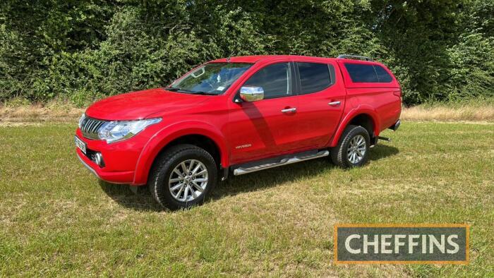 2017 MITSUBISHI L200 Warrior DCB D-ID auto diesel TRUCK Reg No. FV66 BHD Serial No. 29848 Mileage: 31,365 MOT: 30/01/25 V5 available