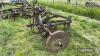 Ransomes 2furrow plough c/w skimmers - 3