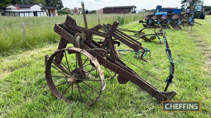 Ransomes trailed mole plough