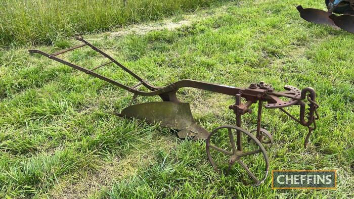 Ransomes horsedrawn plough