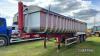 2012 Rothdean A3AT ariculated tri-axle aggregate trailer Serial No. 2348 - 3