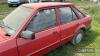 1986 Ford Escort L diesel 5speed manual CAR Reg. No. D375 YFL Serial No. SFAAXXBBAAGR54275 Mileage: 47,341 - 8