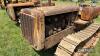 CATERPILLAR D2 diesel CRAWLER TRACTOR Serial No. 5J4863J Ex Robert Wilson Collection - 8