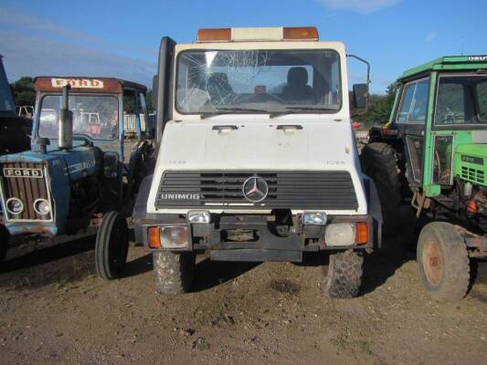 Mercedes U100L Unimog Reg. No. N876 VMO Ser. No. 4082152W181975