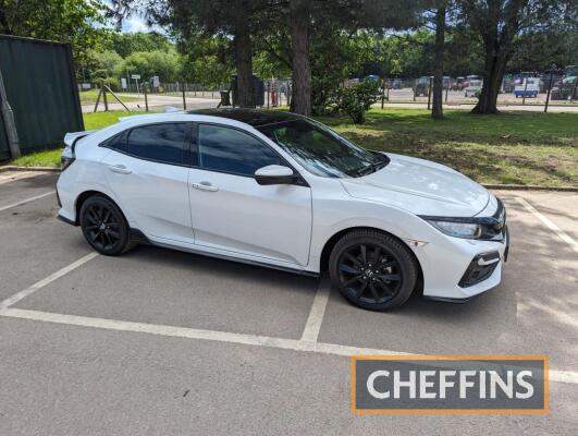 2020 HONDA Civic EX Sport Line VTEC 3cylinder petrol CAR Reg. No. AY70 OKC Chassis No. SHHFK6770LU002205 Miles: Delivery miles only (<10) MOT: 1st MOT now due This tenth generation manual Civic hatchback is fitted with the 3cylinder turbocharged engine p