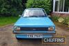 1978 FORD Fiesta L 4cylinder 957cc petrol 7cwt VAN Reg. No. VVE 754T Chassis No. WPFVUT66353 Miles: 49,600 MOT: Exempt (last MOT expired July 2022) This rare low mileage survivor MKI Fiesta van presents in blue over a black interior. It is powered by - 4