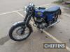 1970 TRIUMPH-VILLIERS TR25W 250cc MOTORCYCLE Reg. No. BYT 37H Frame No. Not visible (TR25WGD13185) Engine No. GD13185 This Triumph Trophy 250 has been fitted with a Villiers 2T engine, replacing the unreliable Triumph unit that would have originally re - 3