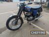 1970 TRIUMPH-VILLIERS TR25W 250cc MOTORCYCLE Reg. No. BYT 37H Frame No. Not visible (TR25WGD13185) Engine No. GD13185 This Triumph Trophy 250 has been fitted with a Villiers 2T engine, replacing the unreliable Triumph unit that would have originally re - 4