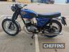 1970 TRIUMPH-VILLIERS TR25W 250cc MOTORCYCLE Reg. No. BYT 37H Frame No. Not visible (TR25WGD13185) Engine No. GD13185 This Triumph Trophy 250 has been fitted with a Villiers 2T engine, replacing the unreliable Triumph unit that would have originally re - 5