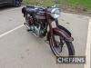 1949 TRIUMPH 5T Speed Twin 500cc MOTORCYCLE Reg. No. 374 YUT Frame No. Not visible (TF30266 on V5C) Engine No. 5T9109006 Miles: 43 showing MOT: Exempt Restored by the vendor's late husband and seems to have had very little use since. Still presenting - 2