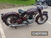 1949 TRIUMPH 5T Speed Twin 500cc MOTORCYCLE Reg. No. 374 YUT Frame No. Not visible (TF30266 on V5C) Engine No. 5T9109006 Miles: 43 showing MOT: Exempt Restored by the vendor's late husband and seems to have had very little use since. Still presenting - 9