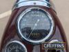 1949 TRIUMPH 5T Speed Twin 500cc MOTORCYCLE Reg. No. 374 YUT Frame No. Not visible (TF30266 on V5C) Engine No. 5T9109006 Miles: 43 showing MOT: Exempt Restored by the vendor's late husband and seems to have had very little use since. Still presenting - 32