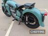 1952 SUNBEAM S7 Deluxe 500cc MOTORCYCLE Reg. No. OKT 109 Frame No. S7-6239 (misinterpreted as 57-6239 on V5C) Engine No. S8 - 5383 Gearbox No. S8-10078 Miles: 10,053 showing MOT: Exempt Featuring a120mph speedo and appearing to have had an S8 engin - 6