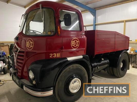 1965 FODEN S21 6cylinder diesel BALLAST TRACTOR LORRY Reg. No. FGF 601C Serial No. 57300 Originally a tractor unit that was converted to a ballast tractor, vendor reports that the Foden is in good order and the fifth wheel coupling is still with the vehic