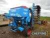 2009 Lemken Solitair 9 mounted hydraulic folding triple bed drill, set for 80 inch beetroot drilling. Parts available for conversion back to a cereal drill. Serial No. 272 060 - 3