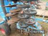 2009 Lemken Solitair 9 mounted hydraulic folding triple bed drill, set for 80 inch beetroot drilling. Parts available for conversion back to a cereal drill. Serial No. 272 060 - 7