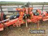 2009 Maschio Erpirce Aquila 6000 mounted hydraulic folding power harrow with wheel eradicator tines and packer roller, 6m. Serial No. 0998T0332 - 2