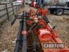 2009 Maschio Erpirce Aquila 6000 mounted hydraulic folding power harrow with wheel eradicator tines and packer roller, 6m. Serial No. 0998T0332 - 9