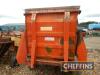 2009 Teagle Tomohawk 8080 trailed single axle bale shredder Serial No. 4469 - 4