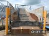 Haith grading line system 2400/8ft consisting of, 2013 Circa 20 tonne unloading hopper with rotary crop feed rota Serial No 20296-001, flat belt presentation belt to pintle web trash removal elevator with waste chute, 2019 8 roller evolution separator wit - 3