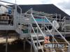 Haith grading line system 2400/8ft consisting of, 2013 Circa 20 tonne unloading hopper with rotary crop feed rota Serial No 20296-001, flat belt presentation belt to pintle web trash removal elevator with waste chute, 2019 8 roller evolution separator wit - 11