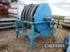 2010 Jones 1000M/5inch mounted 5section lay flat hose reel fitted with c.897m layflat hose with Bauer Male and female connectors. Serial No. JELHR030 - 3