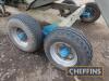 2010 Jones 110/550 tandem axle irrigation reel with rain gun Serial No. JEHR1196T - 8