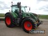 2014 FENDT 724 Vario 4wd TRACTOR Fitted with front linkage and PTO, front and cab suspension and rear hydraulic top link on Trelleborg TM900 650/75R38 rear and Trelleborg TM800 540/65R30 front wheels and tyres. On farm from new Reg No. YX64 FFV Serial No