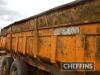 1993 Rolland T18 tandem axle steel monocoque trailer Serial No. 295 - 10