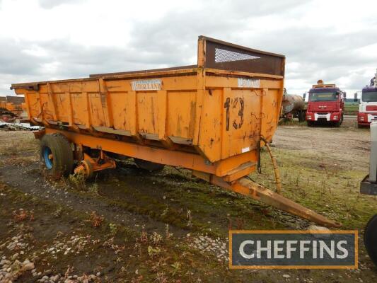 1993 Rolland T18 tandem axle trailer, for spares or repair Serial No. 894