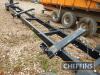 2018 Shelbourne Reynolds single axle combine header trailer, c. 30ft. Serial No. MEK10182042 - 7