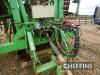 2012 Jones 1650 triple trailed hydraulic folding 3 bed windrower. Serial No. JEWRT105 - 15