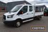 2017 FORD Transit 350 6speed manual diesel DOUBLE CAB TIPPER. Reg No. BV66 EOB Serial No. WF0EXXTTGEGD1500 Mileage: 58,457 FDR: 16/01/2017 MOT: until 09/10/2024 - 3