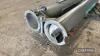 2014 CanAgro DF817V stainless steel filling auger, with trailer chute attachment - 4