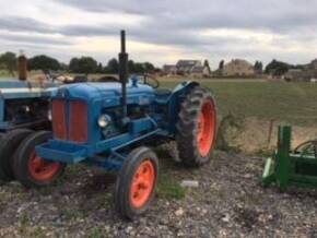 1956 FORDSON E1A Major 4cylinder diesel TRACTORReg. No. JDO 728Serial No. 1354584The vendor reports this standard Fordson Major has been restored, but not by the current vendor. New tyres have been fitted all round and the previous owner reported the trac