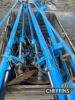 2009 Lemken Solitair 9 mounted hydraulic folding triple bed drill, set for 80 inch beetroot drilling. Parts available for conversion back to a cereal drill. Serial No. 272 060 - 17