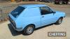 1978 FORD Fiesta L 4cylinder 957cc petrol 7cwt VAN Reg. No. VVE 754T Chassis No. WPFVUT66353 Miles: 49,600 MOT: Exempt (last MOT expired July 2022) This rare low mileage survivor MKI Fiesta van presents in blue over a black interior. It is powered by - 20