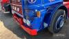 1974 ERF A Series diesel TRACTOR UNIT Reg. No. JCF 532N Chassis No. 29973 Restored c.15 years ago and presented in Donnelly Transport livery. Fitted with a Cummins 220 engine, mated to a David Brown gearbox - 13