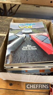 Qty automotive magazine covering Porsche